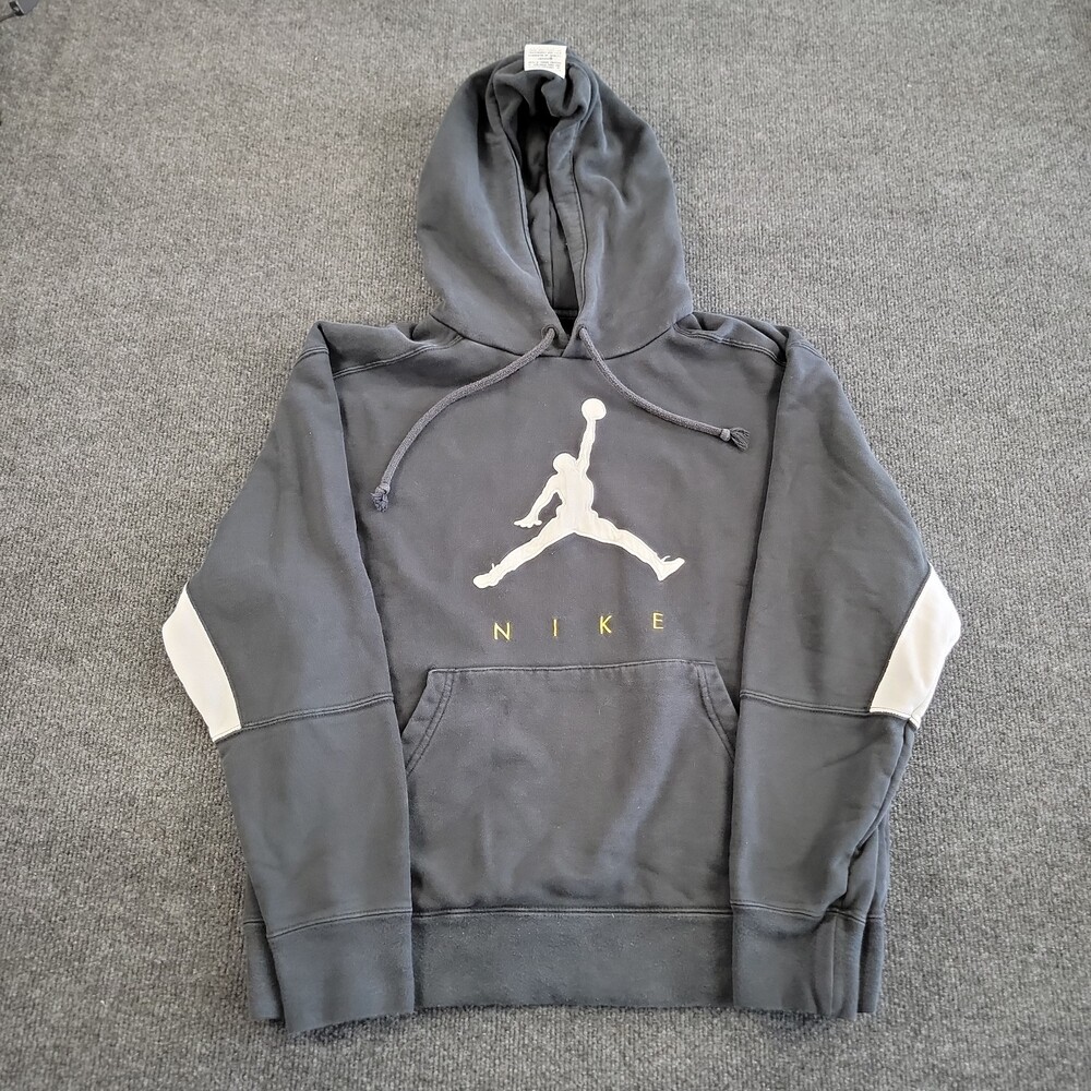 vintage Nike air jumpman hoodie fleece sweatshirt Jumper Retro UNISEX Adult Med